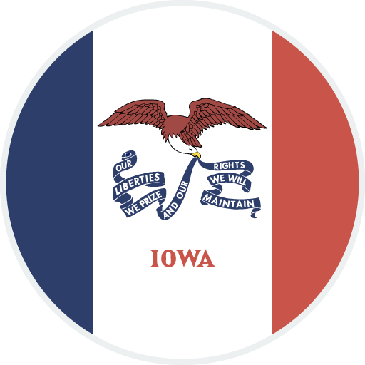 Iowa state flag