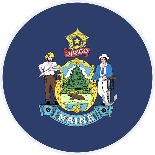 Maine state flag