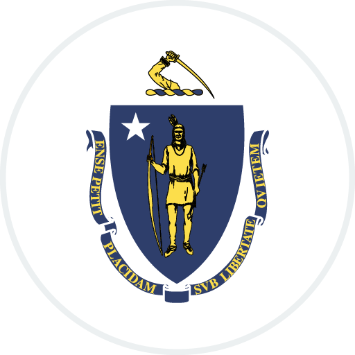 Massachusetts state flag
