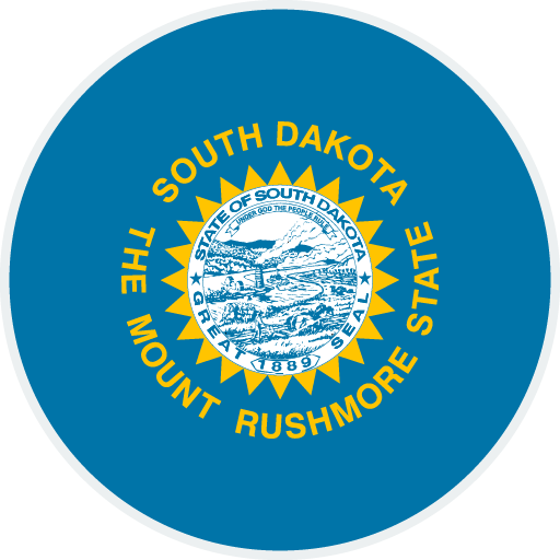 South Dakota state flag