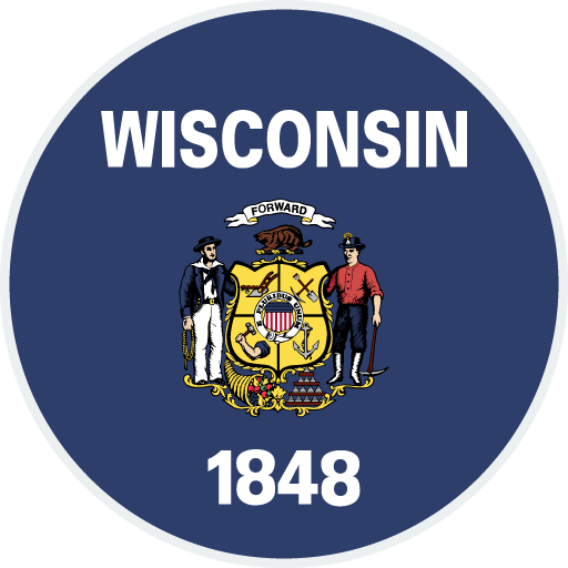 Wisconsin state flag